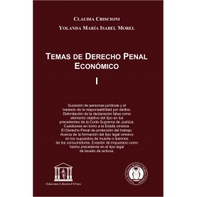 Temas de Derecho Penal Económico I